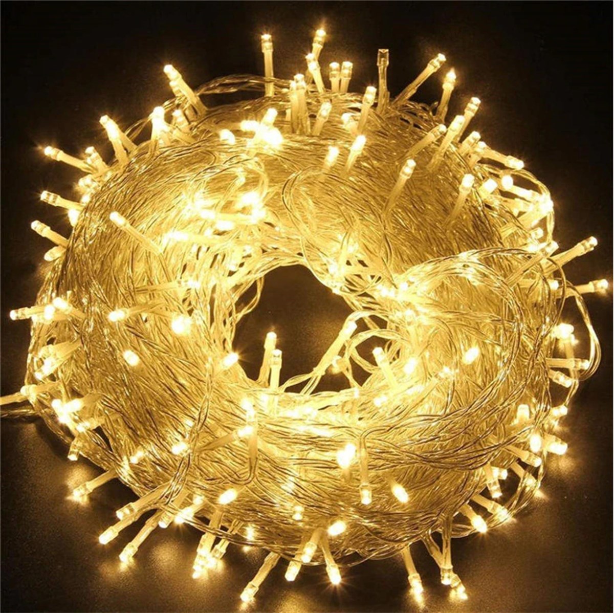 5 متر 30 مصباح LED ضوء النهار سلك شفاف بسرعتين