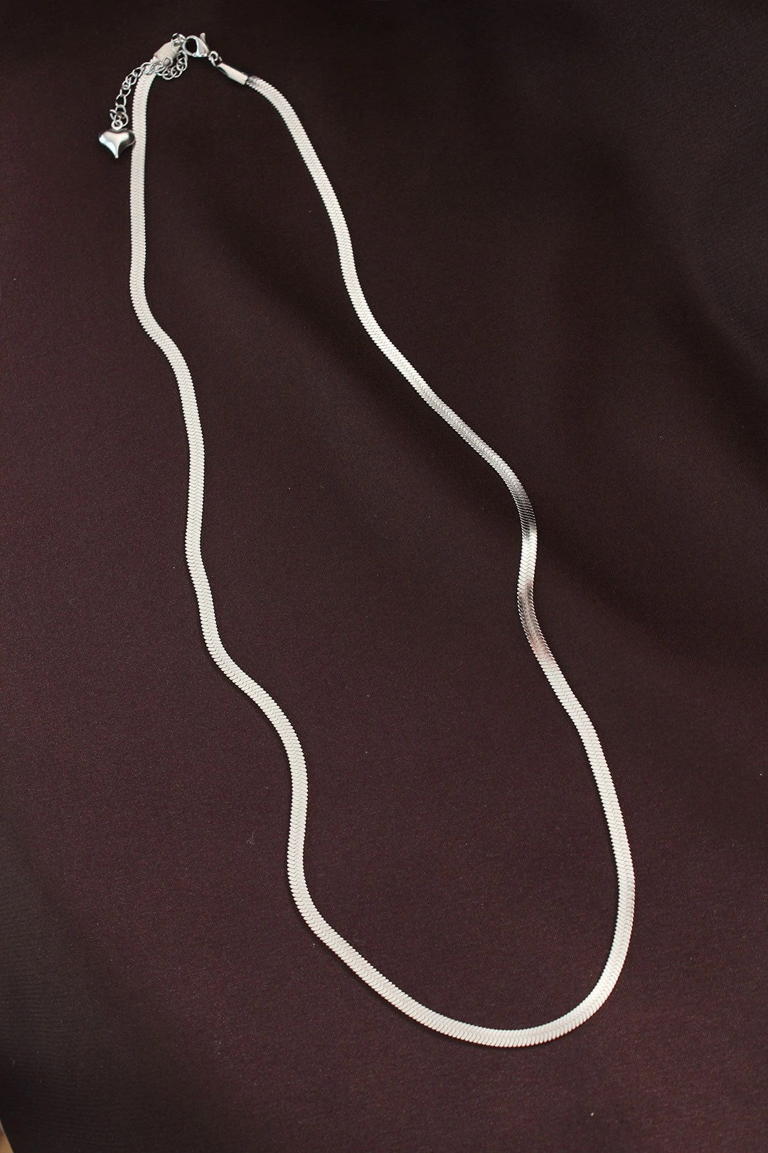 Mey İthalat® 316L Çelik Gümüş Renk 60 cm İtalyan Zincir Kolye