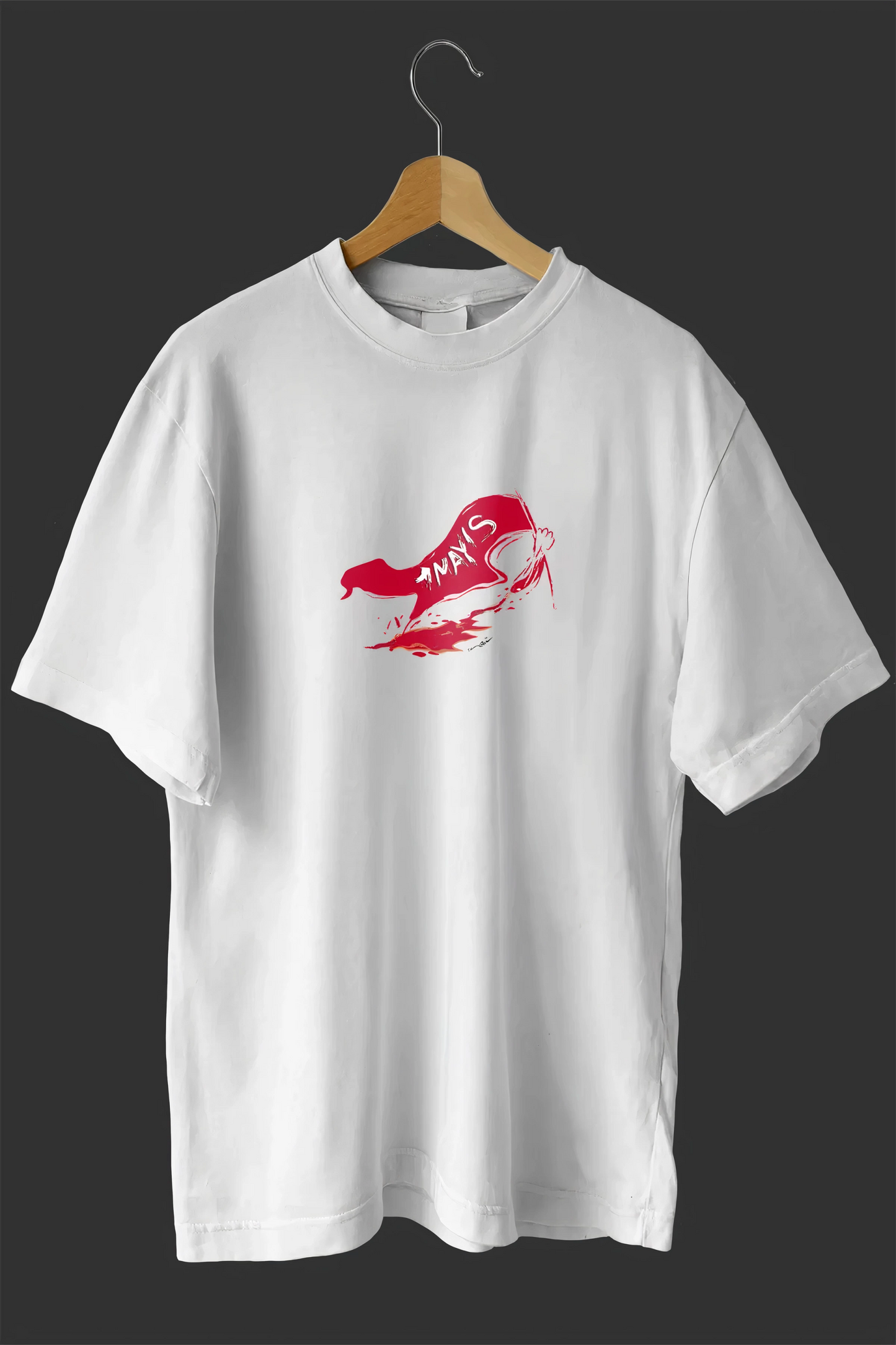 Special Design 1st May Printed T-shirt for Our Workers - White