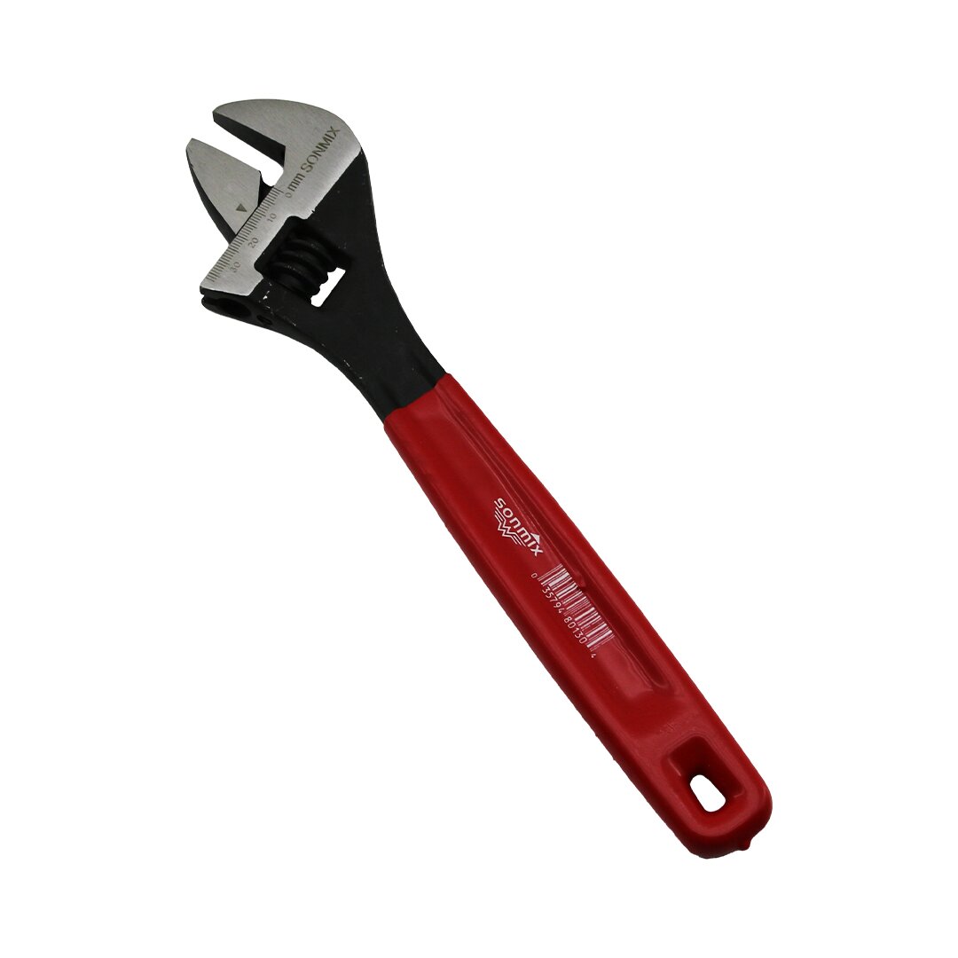 %100 ÇELİK 10 İNÇ 250MM KURBAĞACIK ANAHTAR SİLİKON KILIFLI SAP (5347)