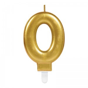 0 Rakam Mum Gold Renk (5347)