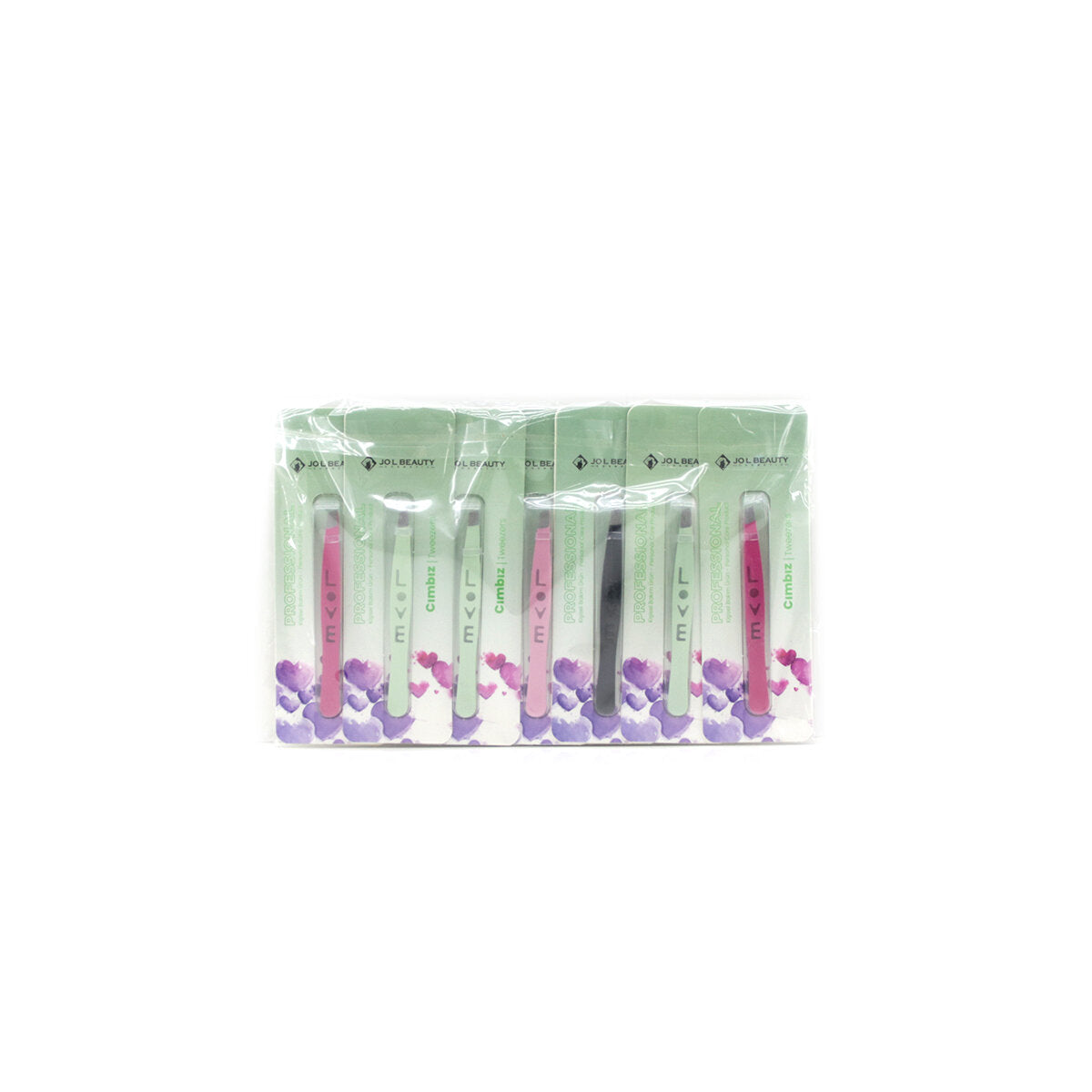 12 ADET LOVE CIMBIZ RENKLİ (5347)
