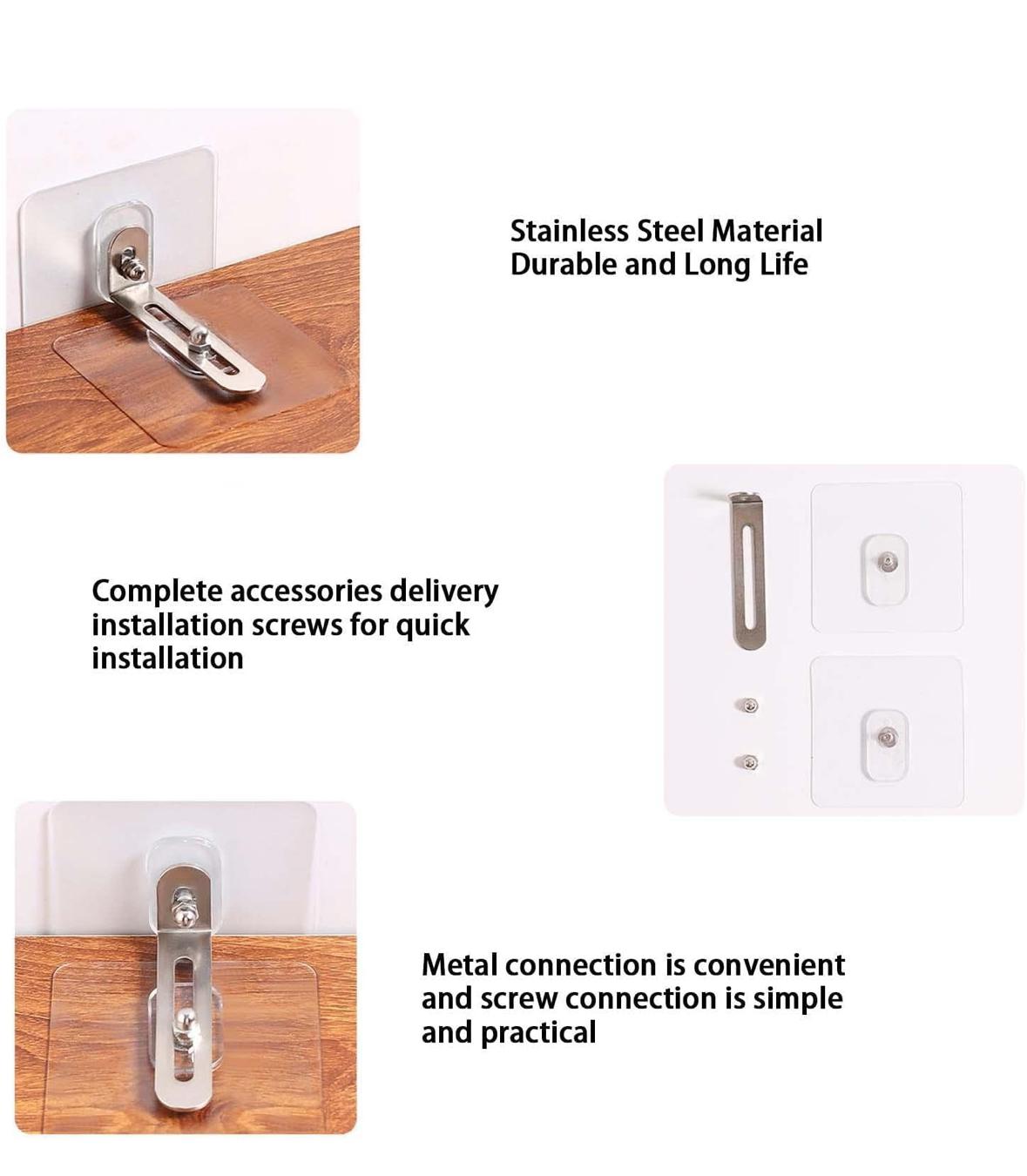 Self-Adhesive Furniture Wall Anchor