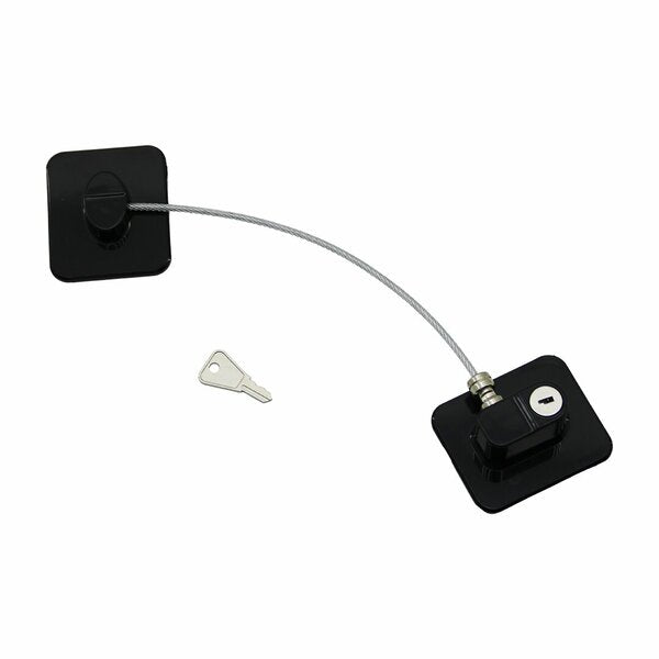 Black Plate Rope Safety Lock