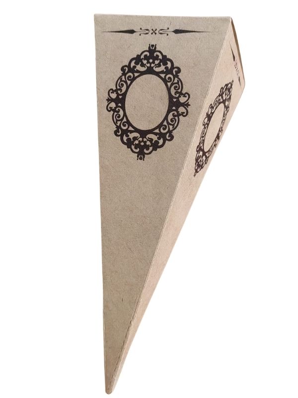 Cardboard Cone Candy, Turkish Delight, Henna Box 25-pack