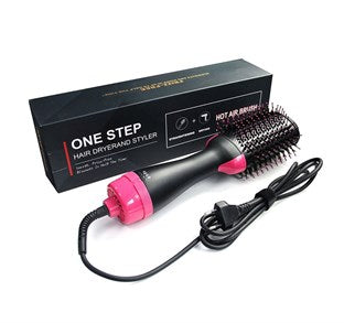 2IN1 ONE STEP HAIR DRYER AND STRAIGHTENER - ELECTRIC BLOW DRYER COMB 1200W (5347)