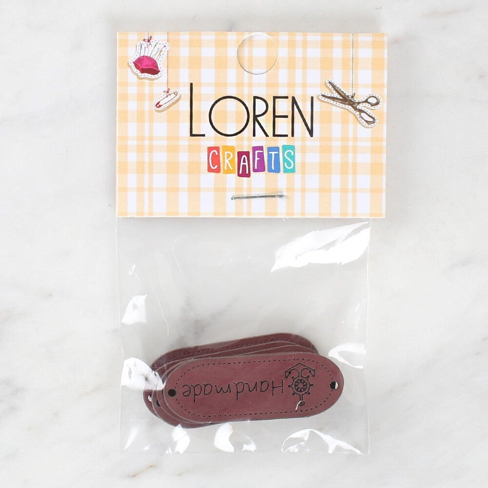 Loren Crafts علامة جلدية مصنوعة يدويًا 5 قطع - 1590