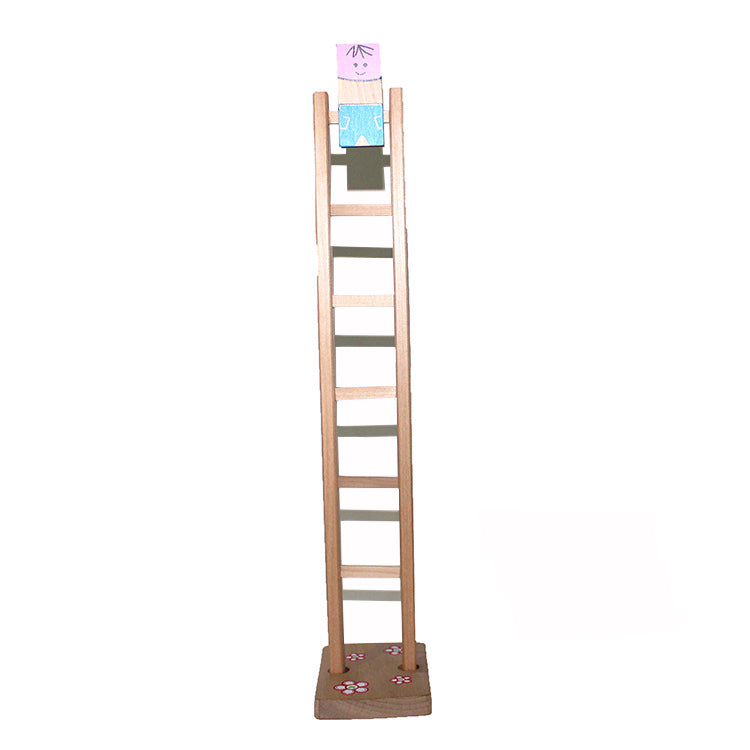 Wooden Cat Ladder Toy