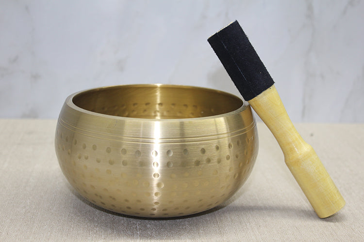 جرس التأمل النحاسي طراز 7