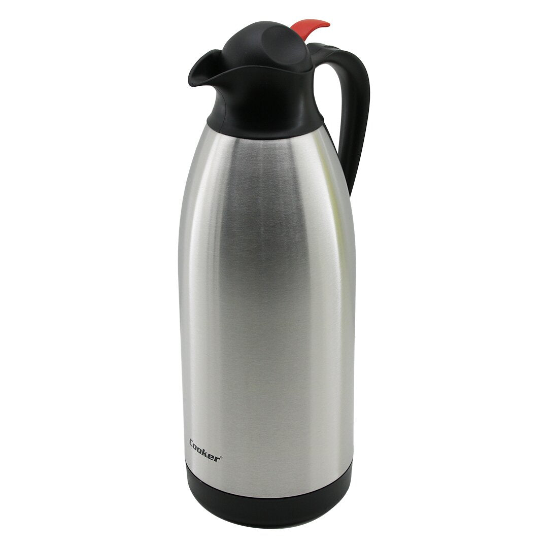 3L 304 STAINLESS STEEL THERMOS INOX SERIES12 HOURS HOT - 24 HOURS COLDDOUBLE-SEALED LID (5347)