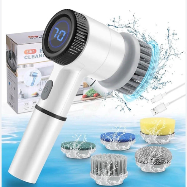 Professional 5-in-1 Rechargeable Cleaning Brush