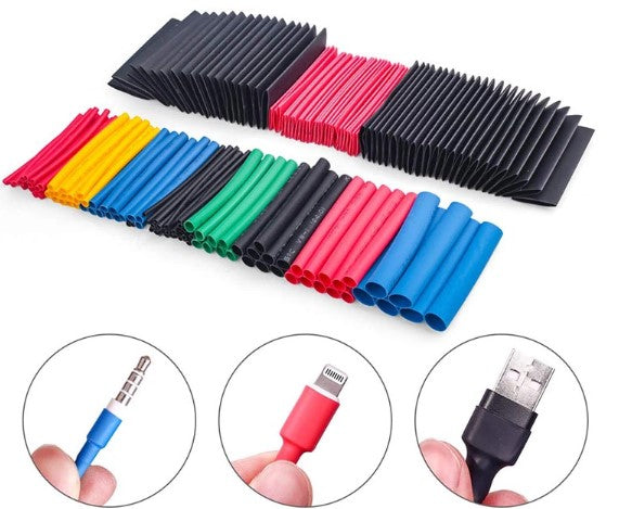 560-Piece Heat Shrink Tubing Cable Sleeve Kit (5347)