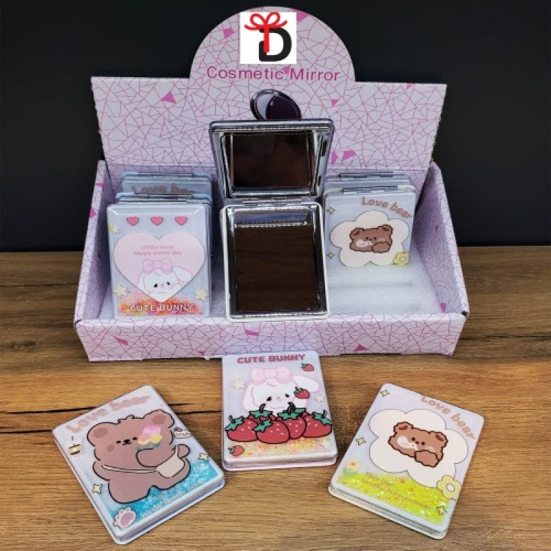 Cute Bear Design Mirror