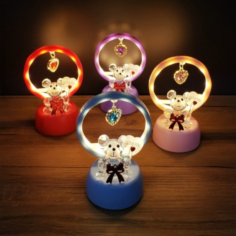 Light-Up I Love You Teddy Bear