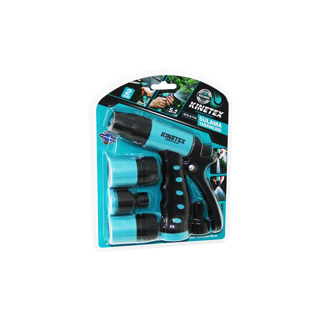 5IN1 - 2 MOD SULAMA TABANCASI SETİ 1 - TABANCA - 4 - BAĞLANTI APARATI (5347)