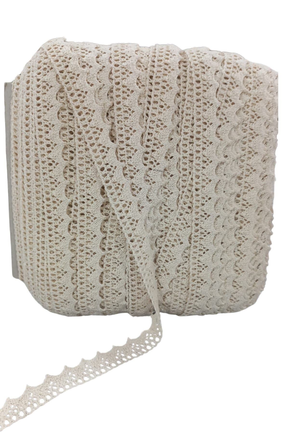 Crochet Lace, 1.5 cm, Cream, 5 Meters