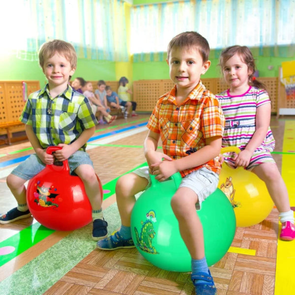 Hopper Ball With Handles and Pilates Ball