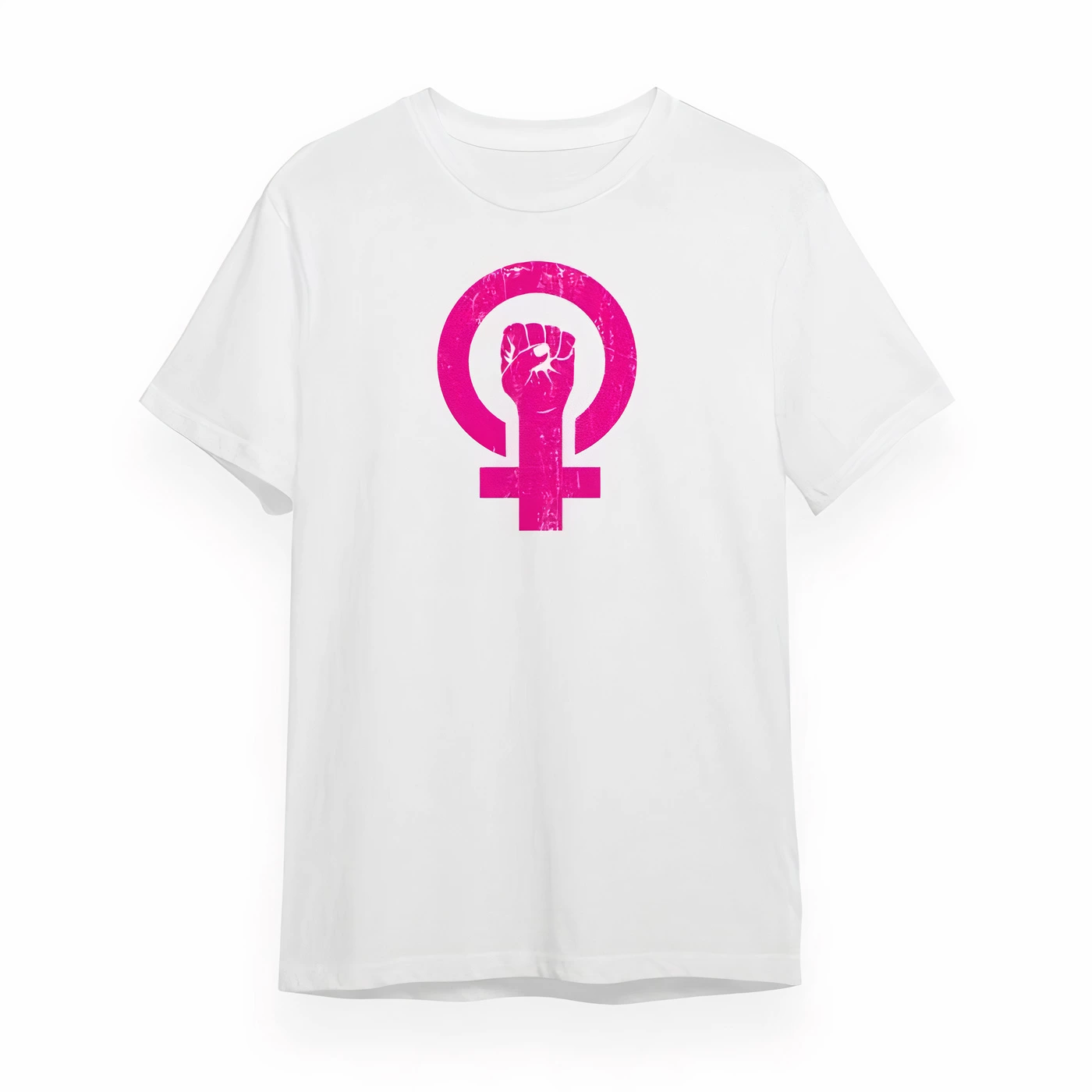 Special Printed T-shirt for International Women's Day - White