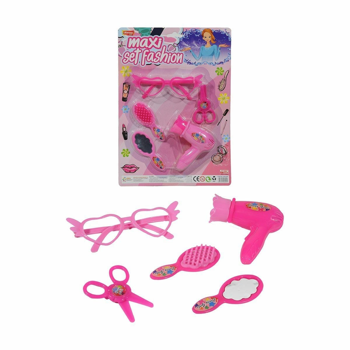 ERN-829 HEROES TOYS GÜZELLİK SETİ KARTELA