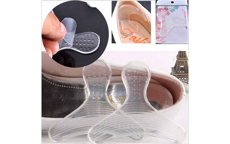 Anti-Blister 2-Piece Silicone T-Shaped Shoe Pads