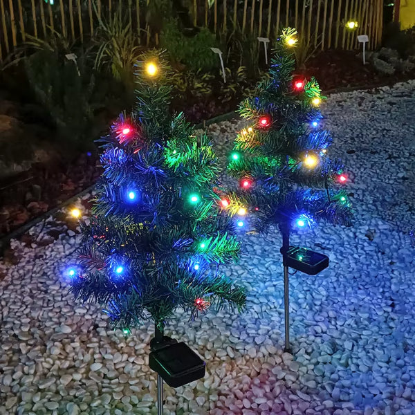 Solar Decorative Pine Tree