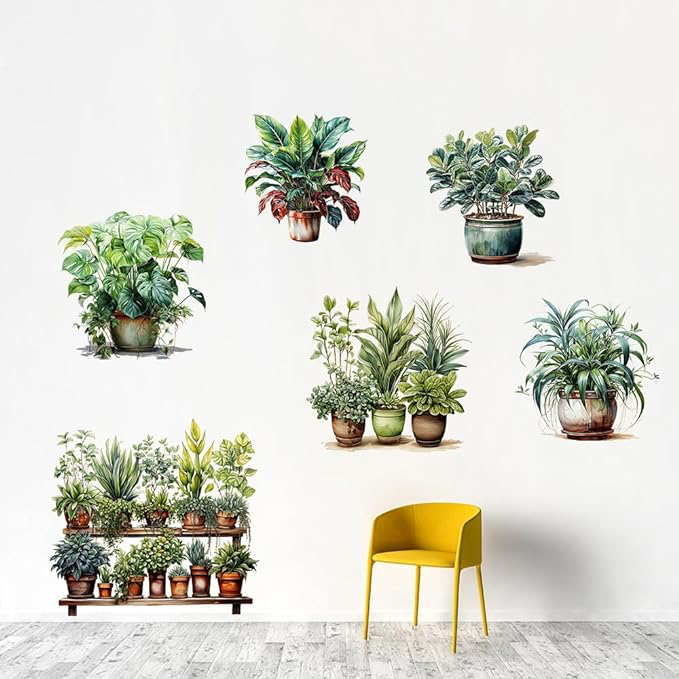 ملصق حائط نباتات استوائية موديل C