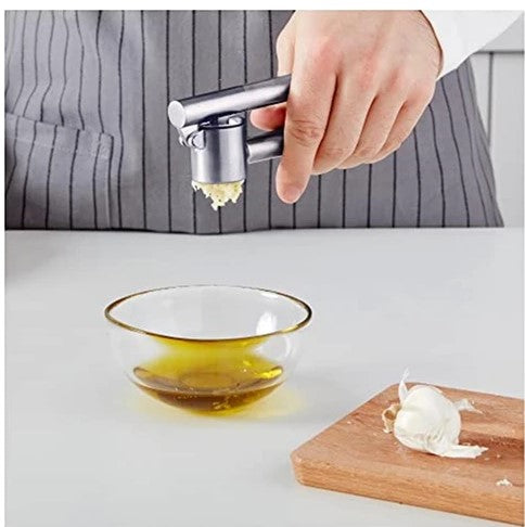 Stainless Steel Garlic Press