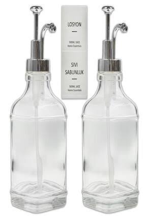 Glass Liquid Soap Dispenser Lotion Dispenser Chrome