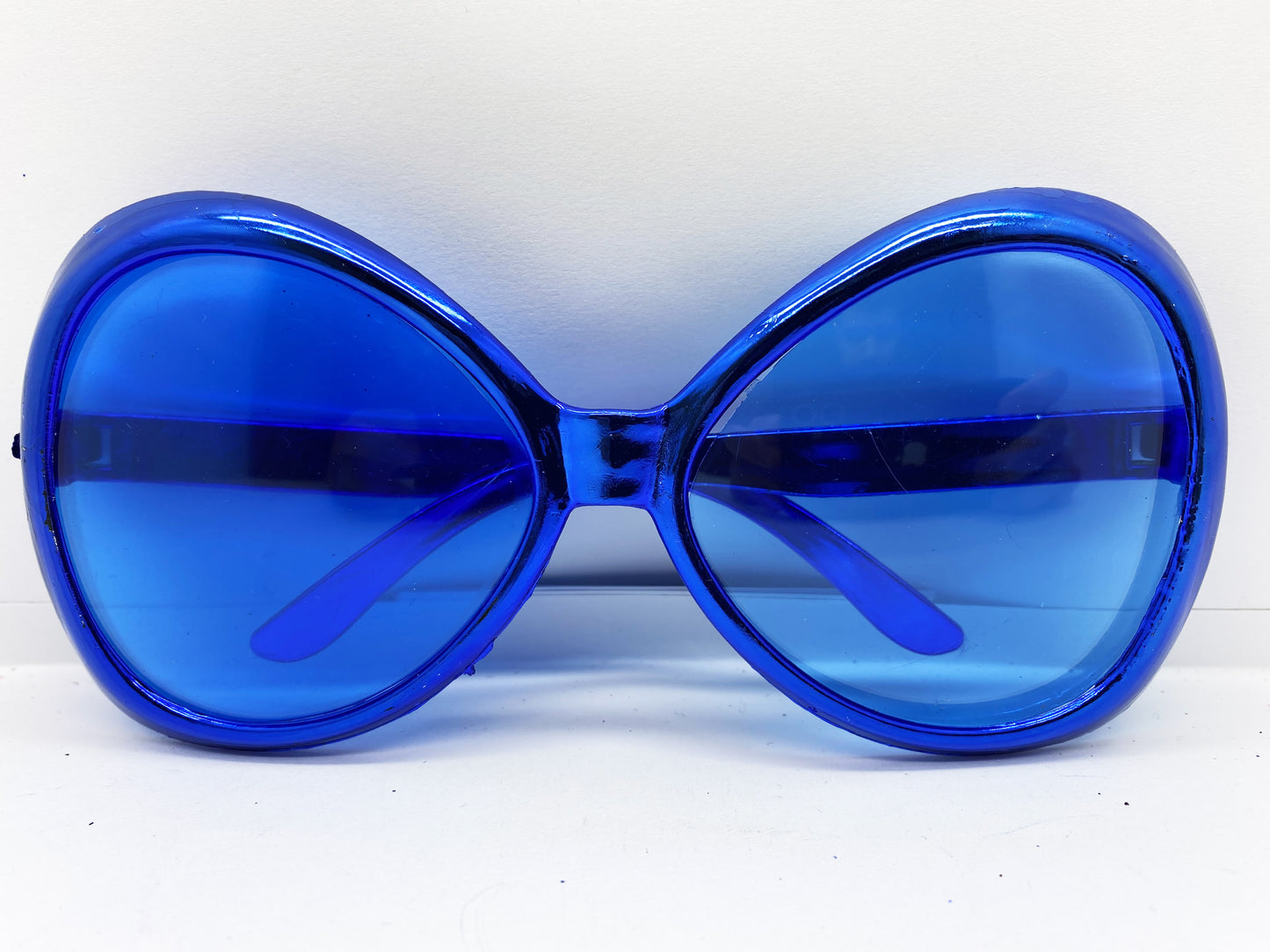 Blue Green Turkish Cinema Nostalgia 80s 90s Party Glasses 7x16 cm