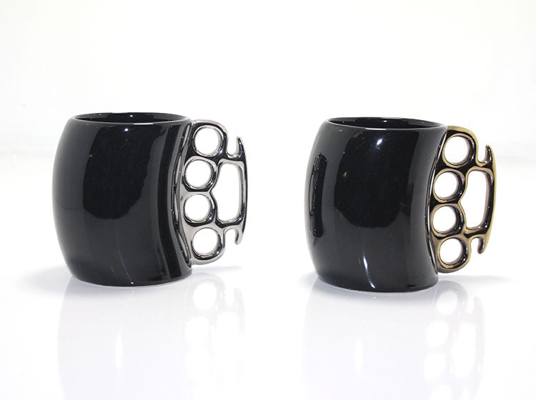 Porcelain Knuckle Duster Design Mug