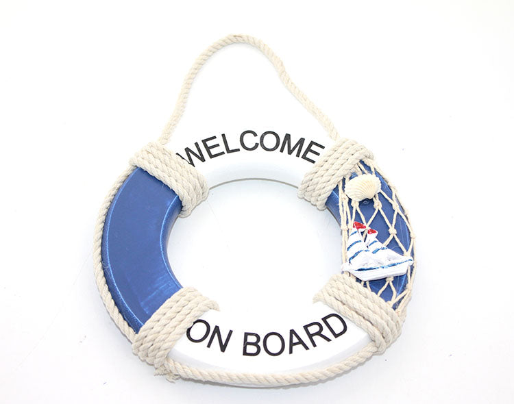 Wooden Marine Wall-Mounted Doughnut Model 1