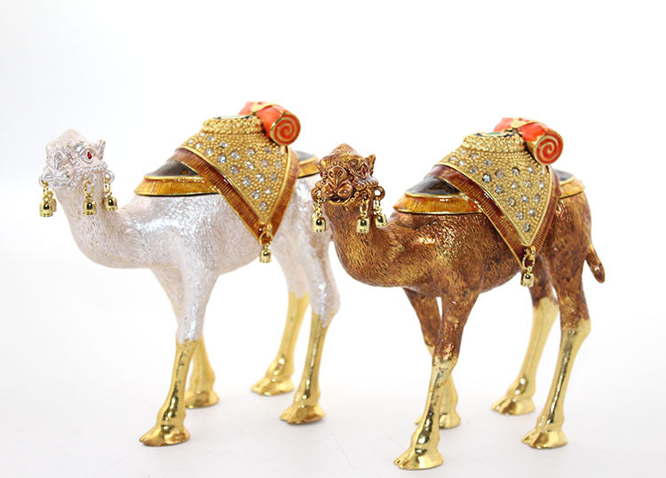 Swarovski Crystal Single Camel Figurine Model 9