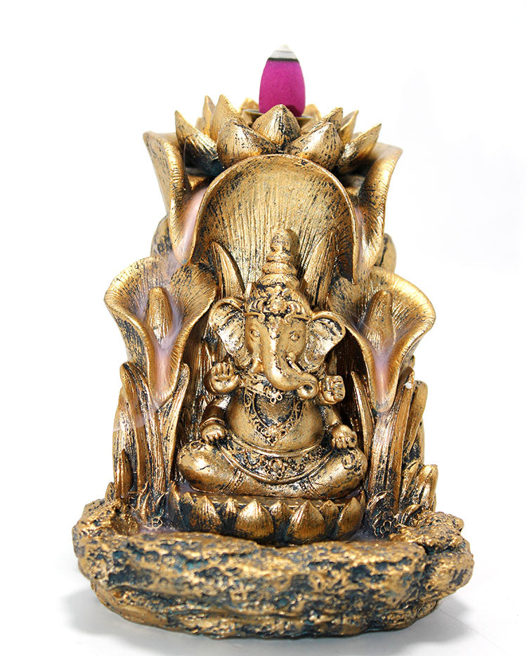 Polyester Ganesh Backflow Incense Burner