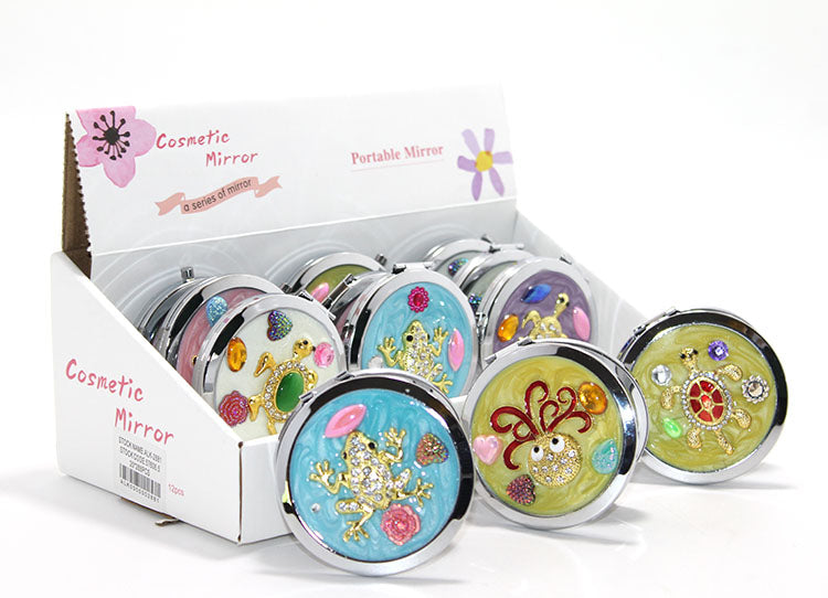 Embossed Hand Mirror