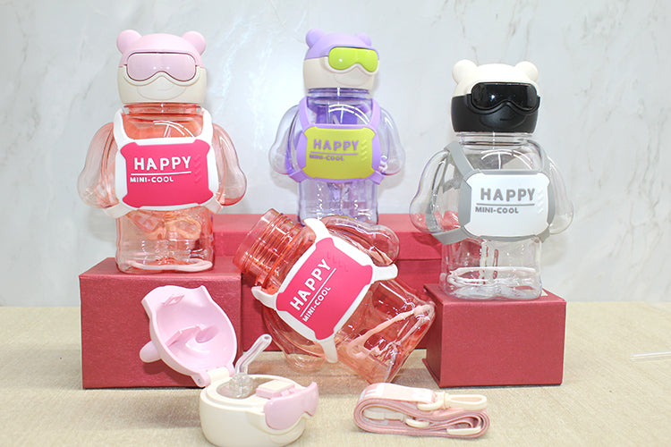 Cute 3D Patterned Water Bottle