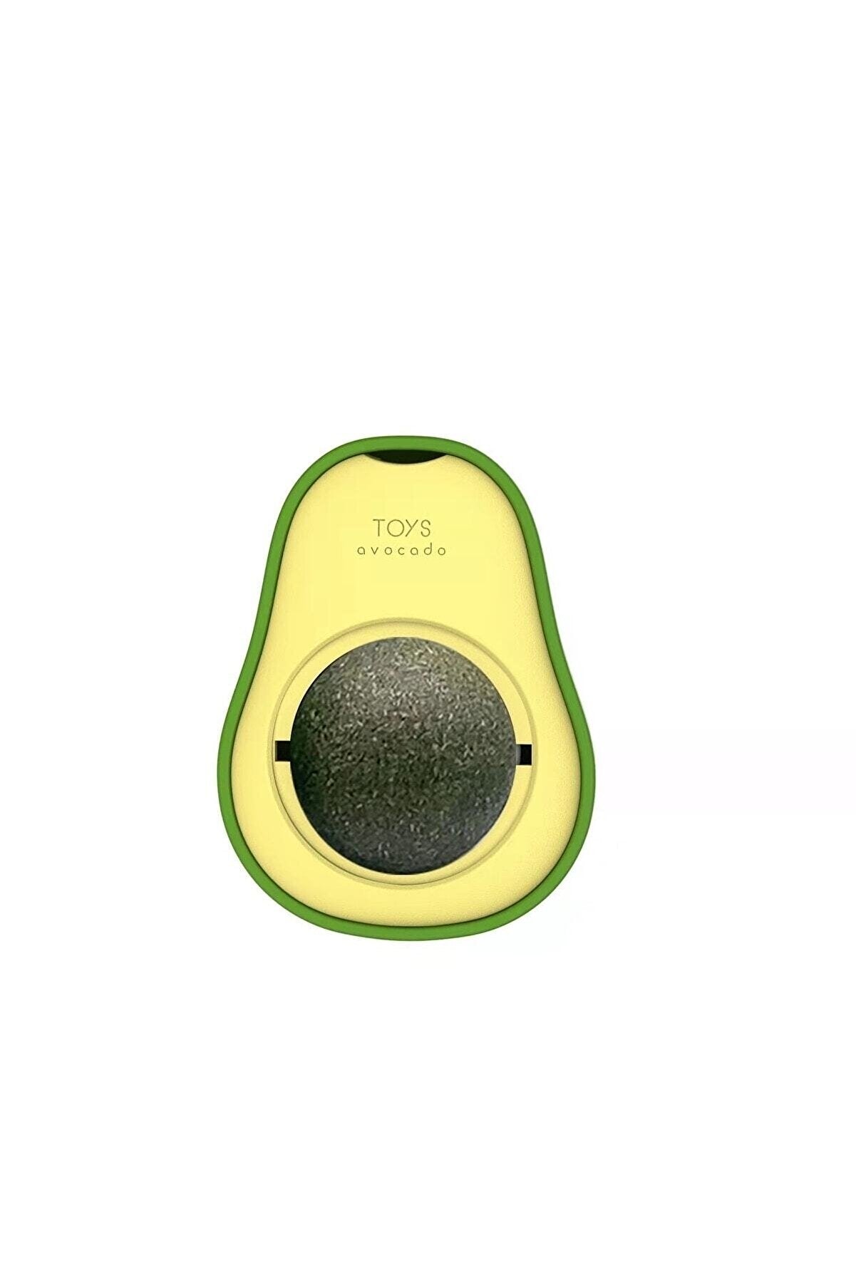 Avocado-designed Catnip Lickable Ball