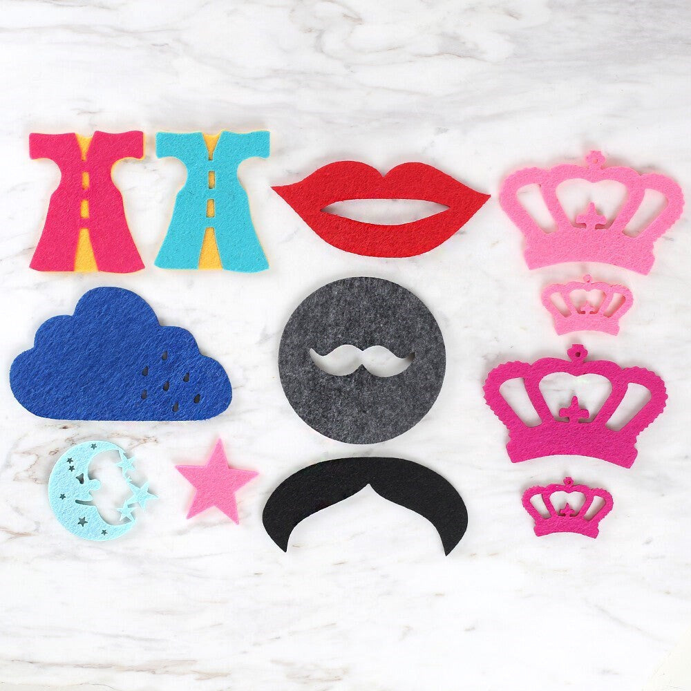 Loren 10 Pack Party Concept Felt Set-1