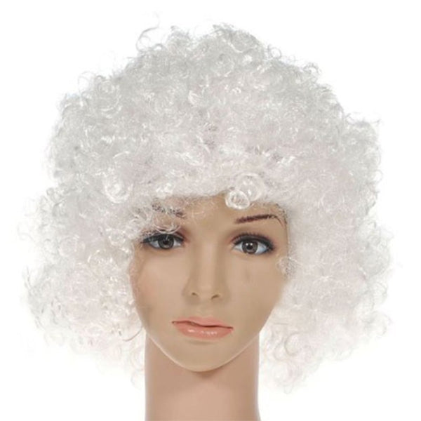 White Bonus Wig Hair