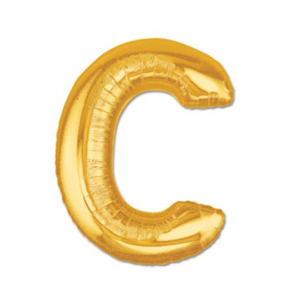 Gold Foil Letter Balloon 1 Meter