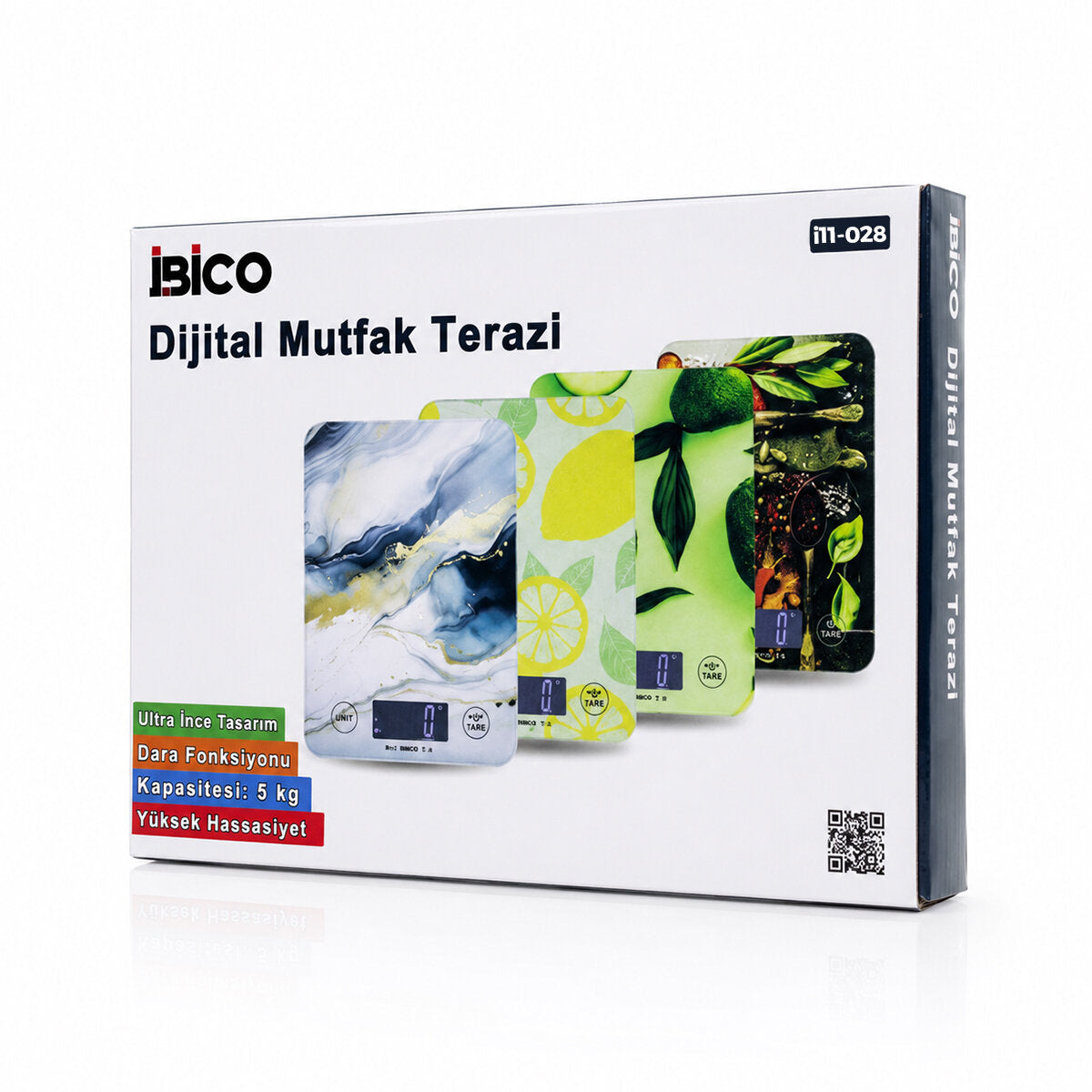 CAM MUTFAK TARTISI TERAZİ LCD EKRAN 5KG/1GR PİLLİ GR/OZ/ML/IB ÖLÇÜM İ11-028 (5347)