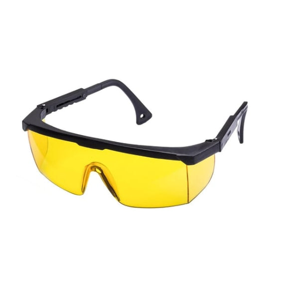 Yellow Adjustable Flashback Arrestor Welding Goggles