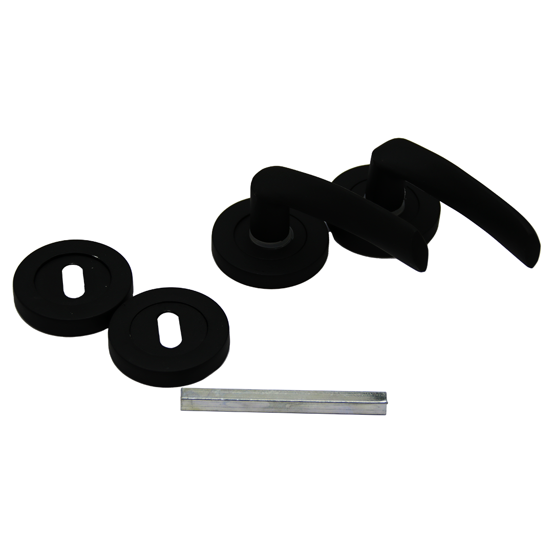 ÇELİKEL ERİŞ-10 AMERICAN INTERIOR DOOR HANDLE BLACK (5347)