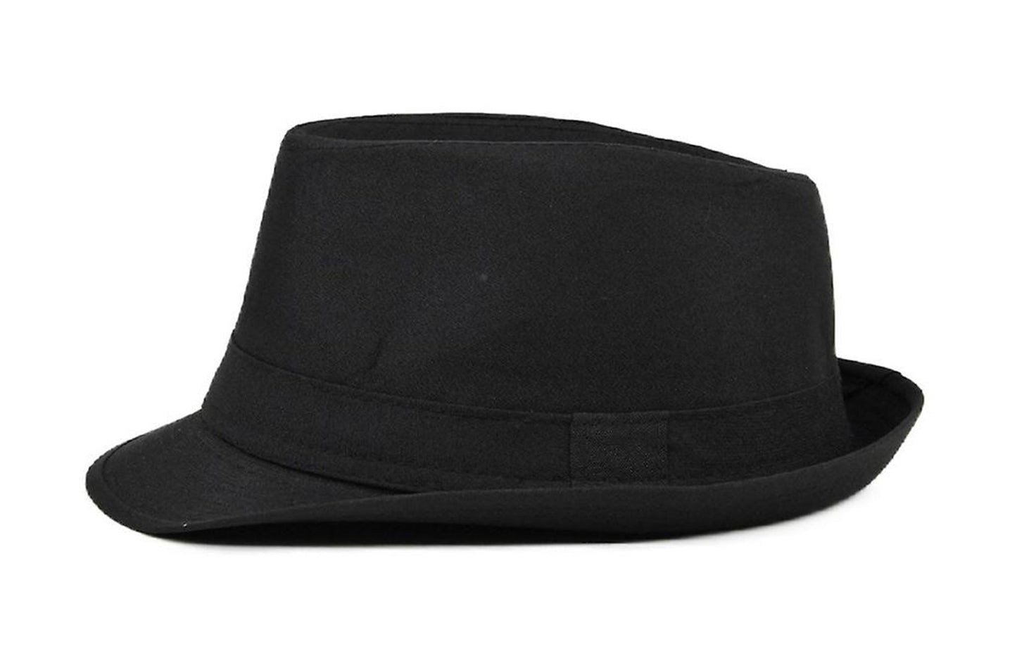 Child Size Black Fabric Fedora Show Hat Michael Jackson Hat Size 54
