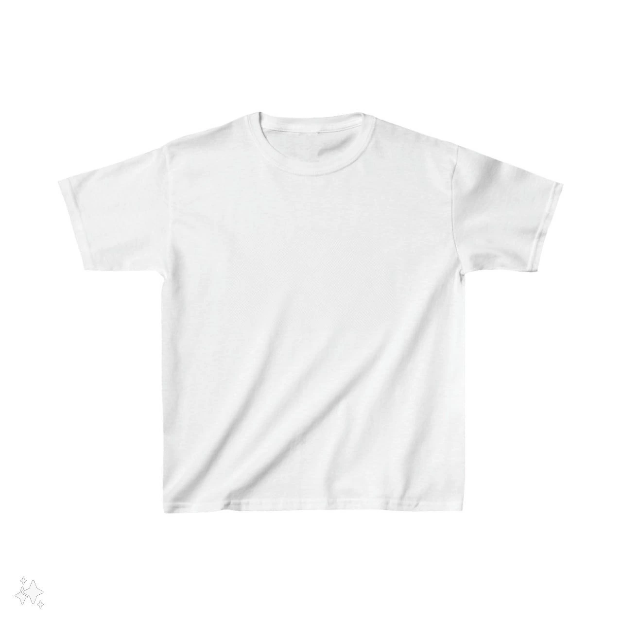 Kids' Unisex Basic T-Shirt - White