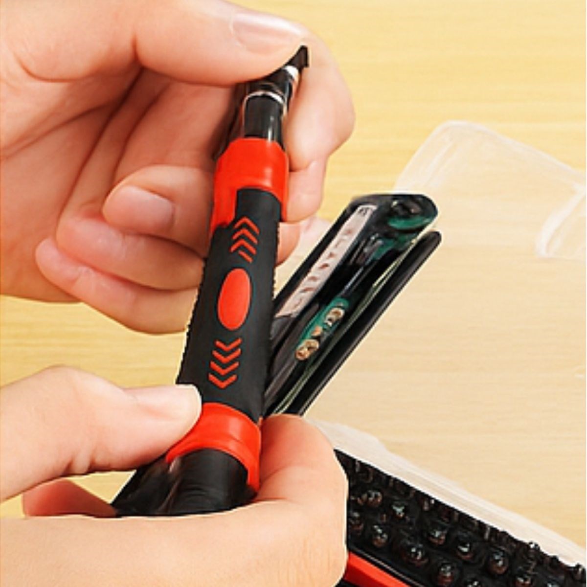 52-in-1 Multi-functional Magnetic 42-Bit Watchmaker Screwdriver Set (5347)