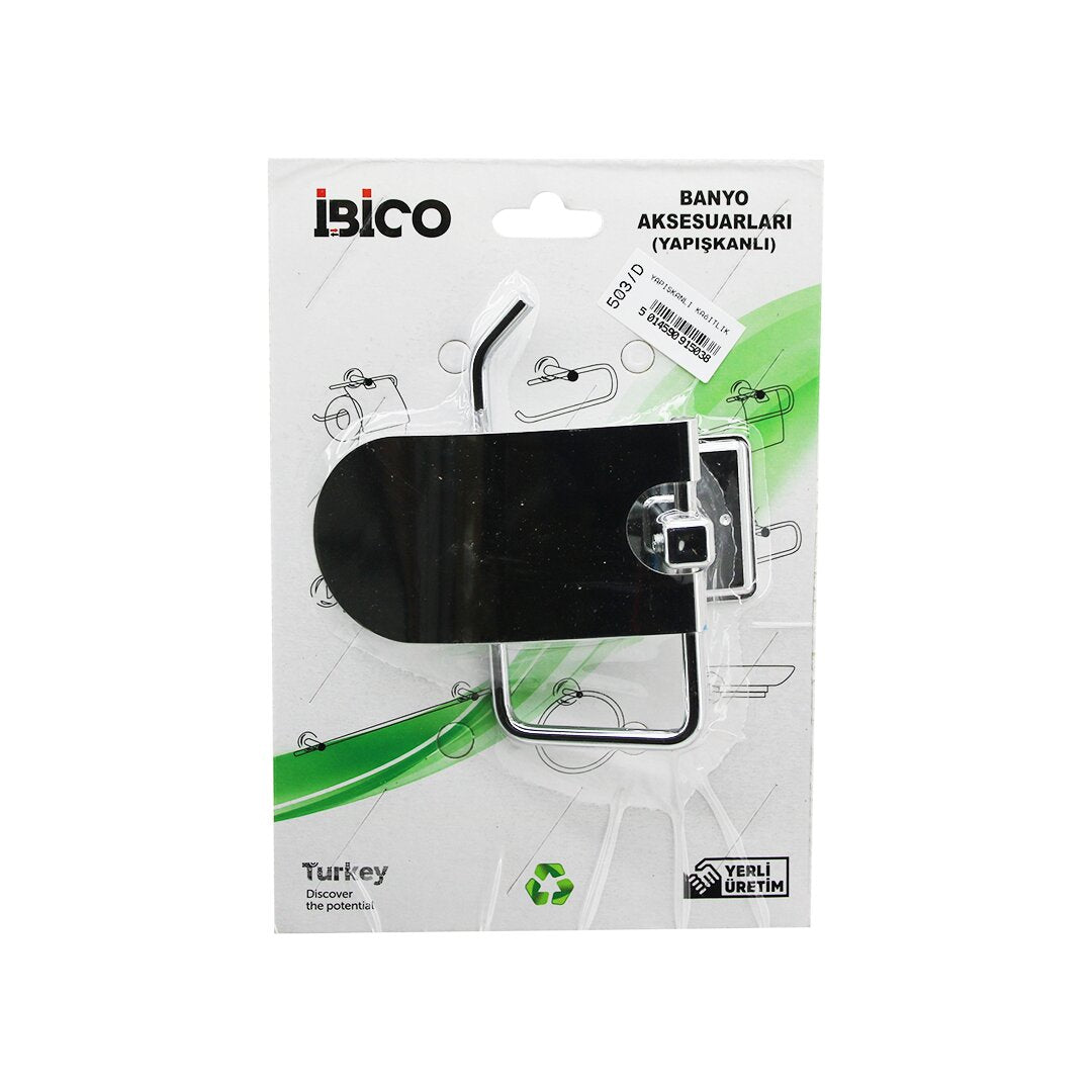 DİL KAPAKLI METAL WC KAĞITLIK YAPIŞKANLI MONTAJ BNY-503D (5347)