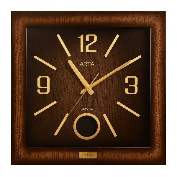 Wooden Design Wall Clock