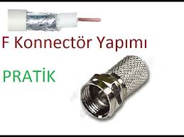 EF VİDA 50 قطعة موصل قمر صناعي RG-6-F (5347)