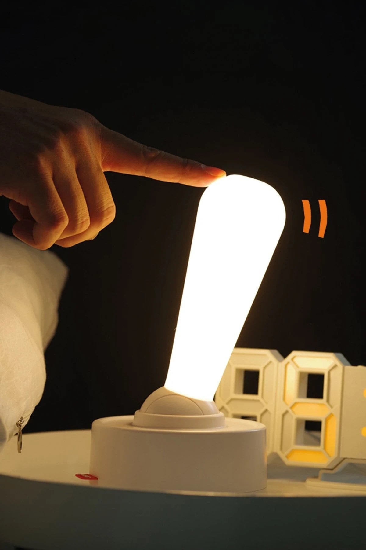 Mey İthalat® JP-1003 Dekoratif Gece Lambası - Beyaz