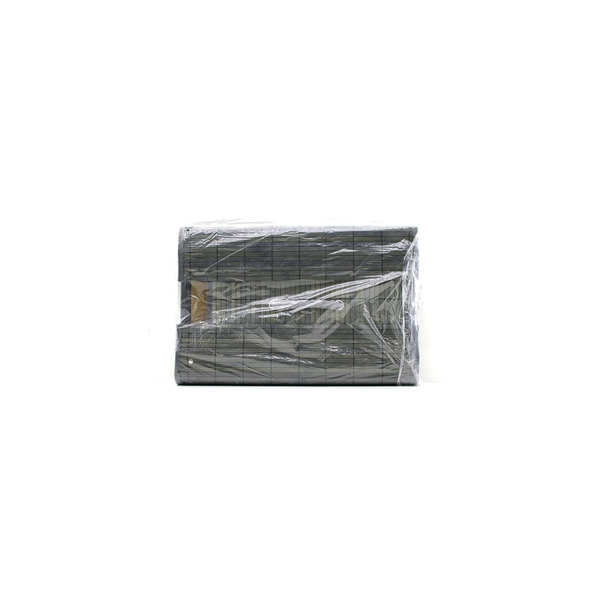 GRİ 2 BOY OVAL BAMBU KENAR ORGANİZER SEPET AHŞAP ALTLIK - BEZLİ 21X14-25X16CM (5347)